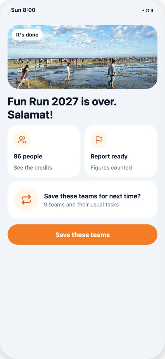 Wrapping up a project and saving its teams